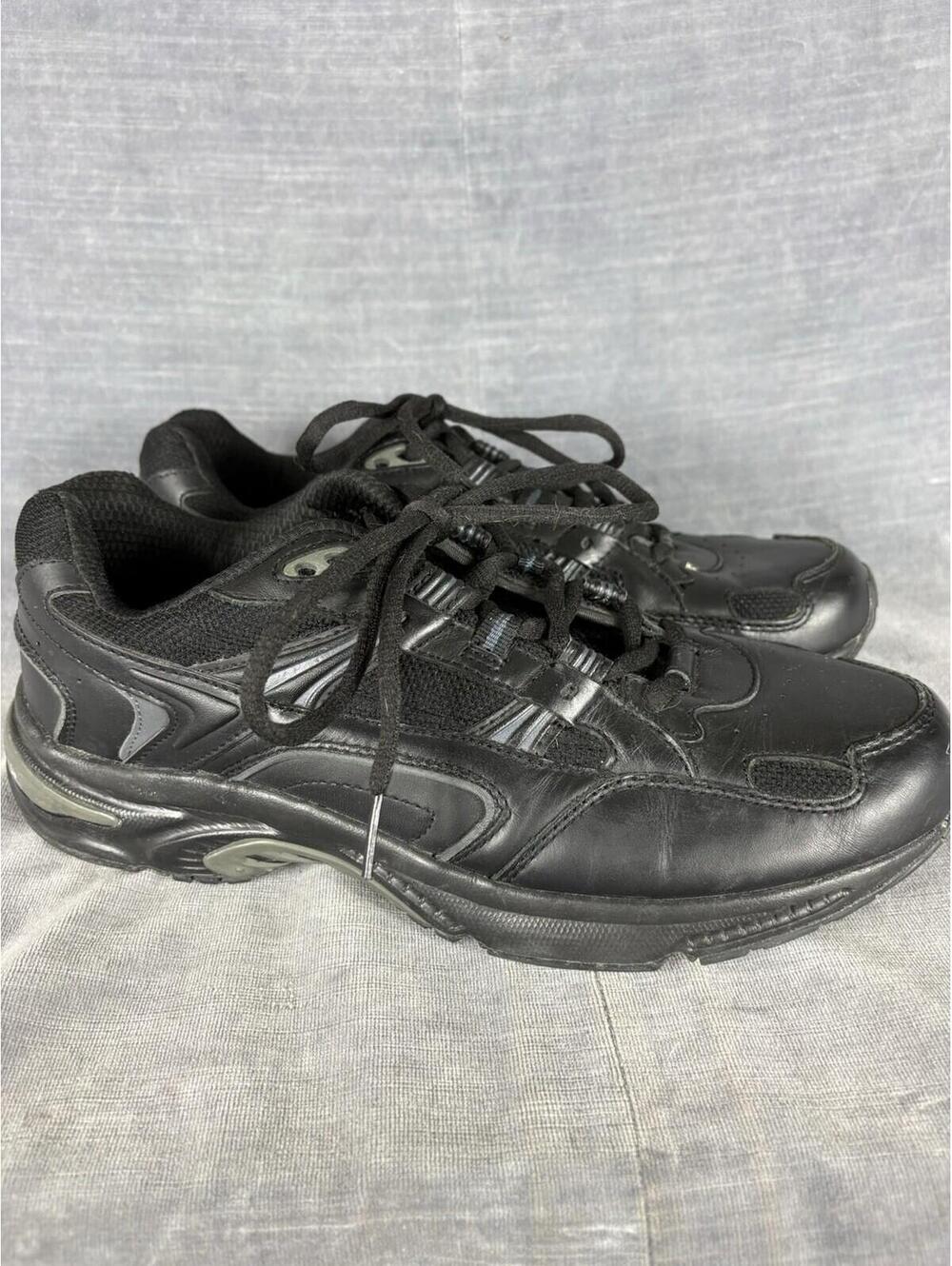 Vionic Orthaheel Technology Mens Size 10 Black Walker Sneaker Shoes